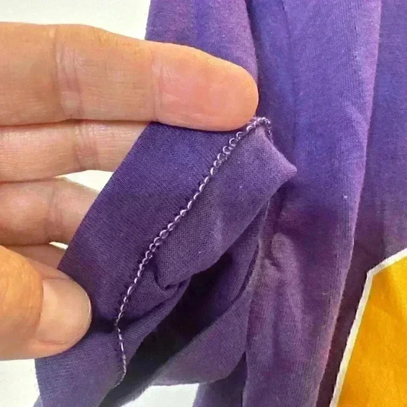 Vintage 1988 Los Angeles Lakers Championship T-Shirt Size Large Single Stitch - Picture 5 of 12